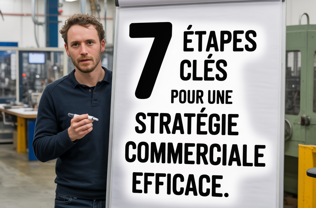 7 étapes clés pour une stratégie commerciale efficace