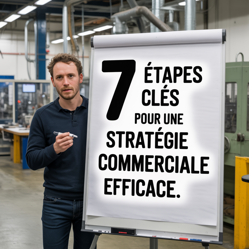 7 étapes clés pour réussir sa stratégie commerciale